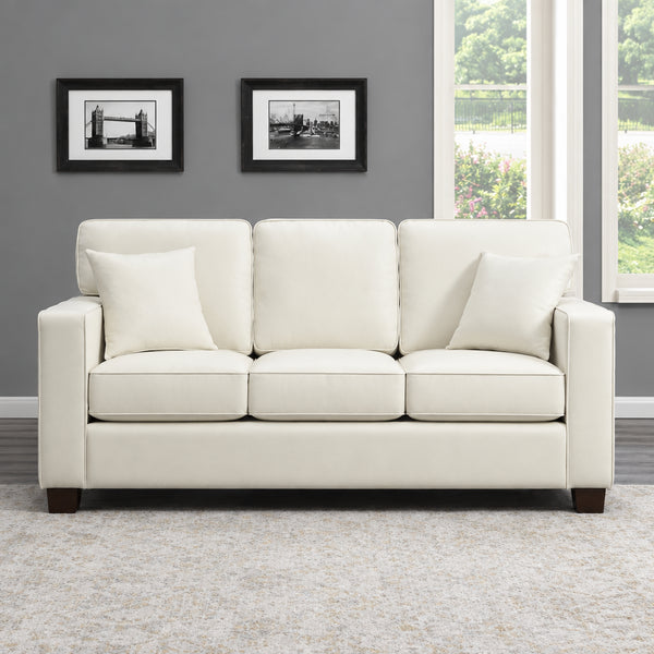 Sleek Contemporary 3-Seat Sofa