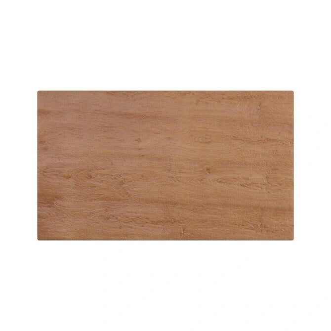 Mid-Century Walnut Finish Rectangular Dining Table