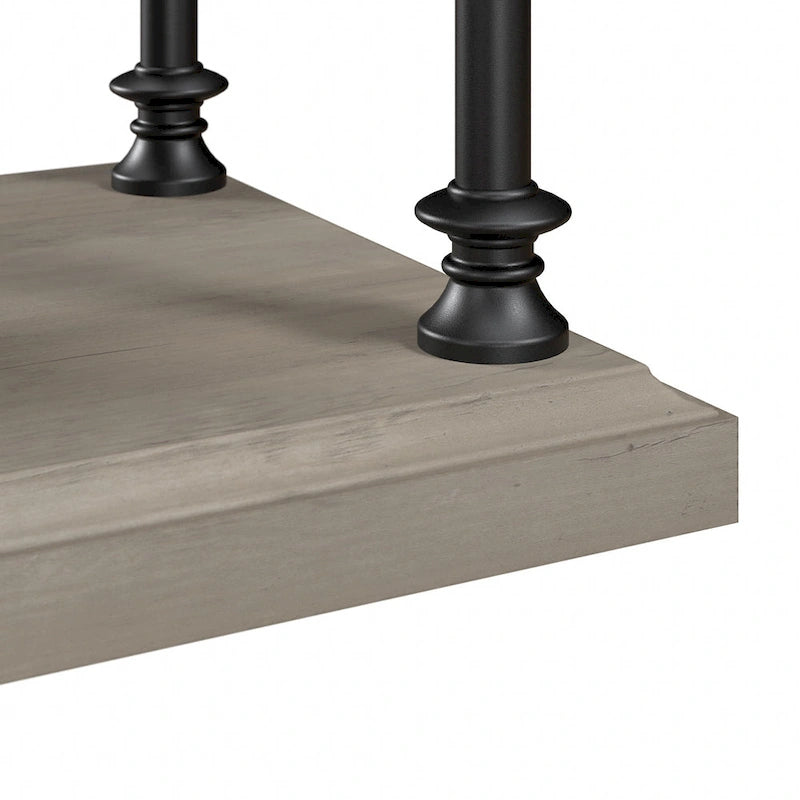 Designer Console Table with Shelves and Drawers