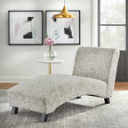 Modern Armless Chaise Lounge