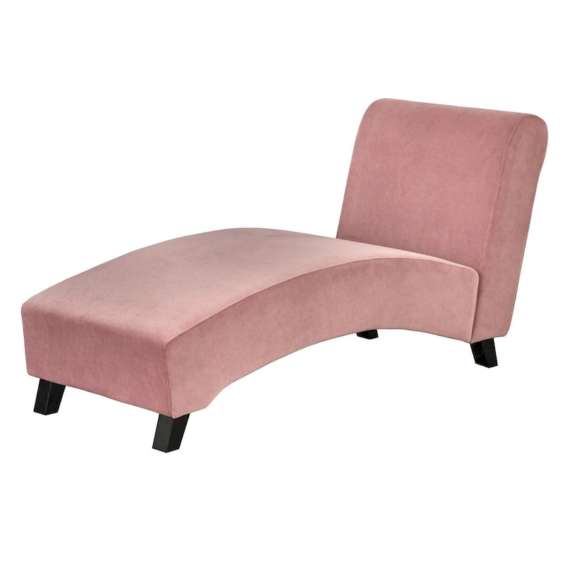 Modern Armless Chaise Lounge