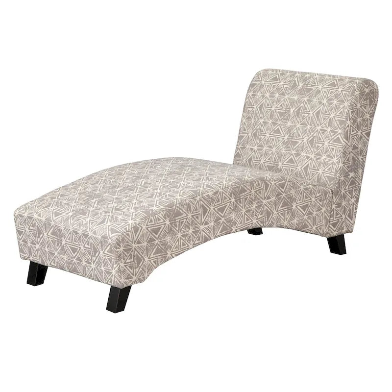 Modern Armless Chaise Lounge