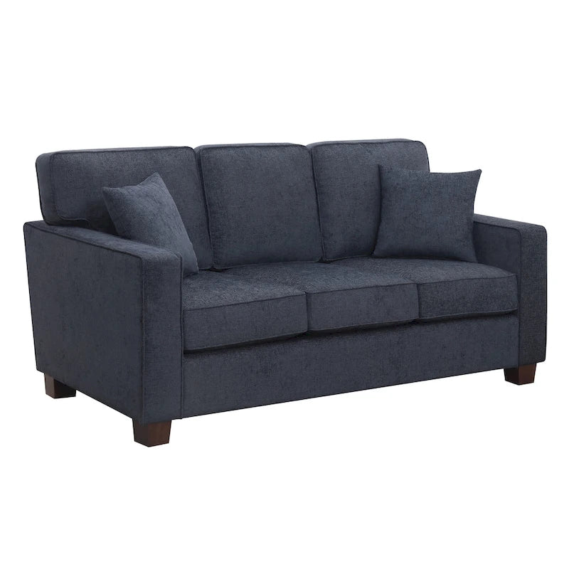 Sleek Contemporary 3-Seat Sofa