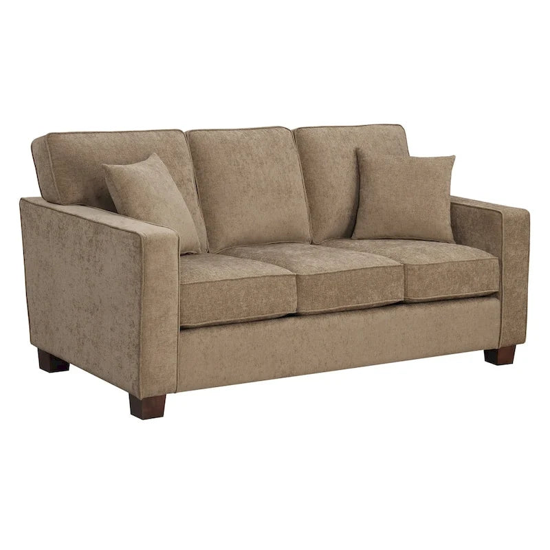 Sleek Contemporary 3-Seat Sofa