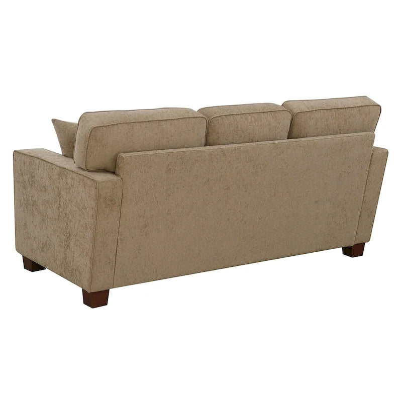Sleek Contemporary 3-Seat Sofa