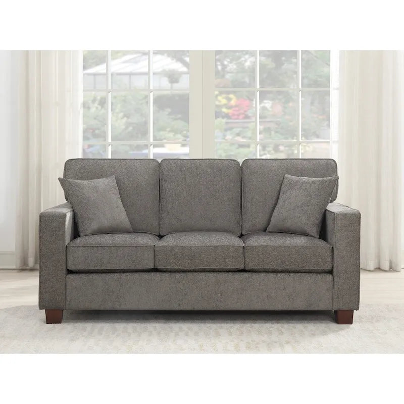 Sleek Contemporary 3-Seat Sofa