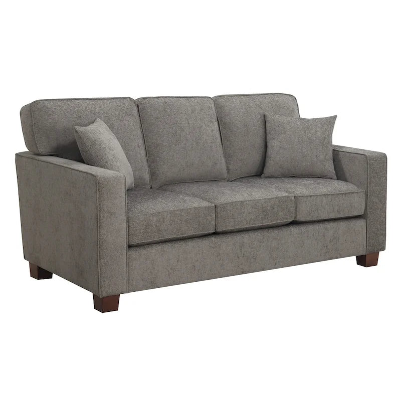 Sleek Contemporary 3-Seat Sofa