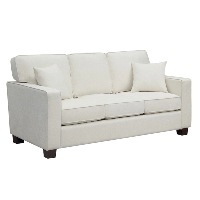 Sleek Contemporary 3-Seat Sofa