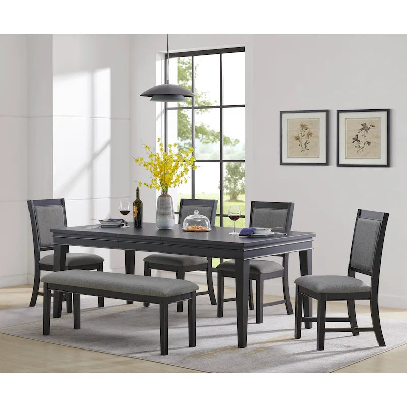 Extendable Dining Table with Leaf