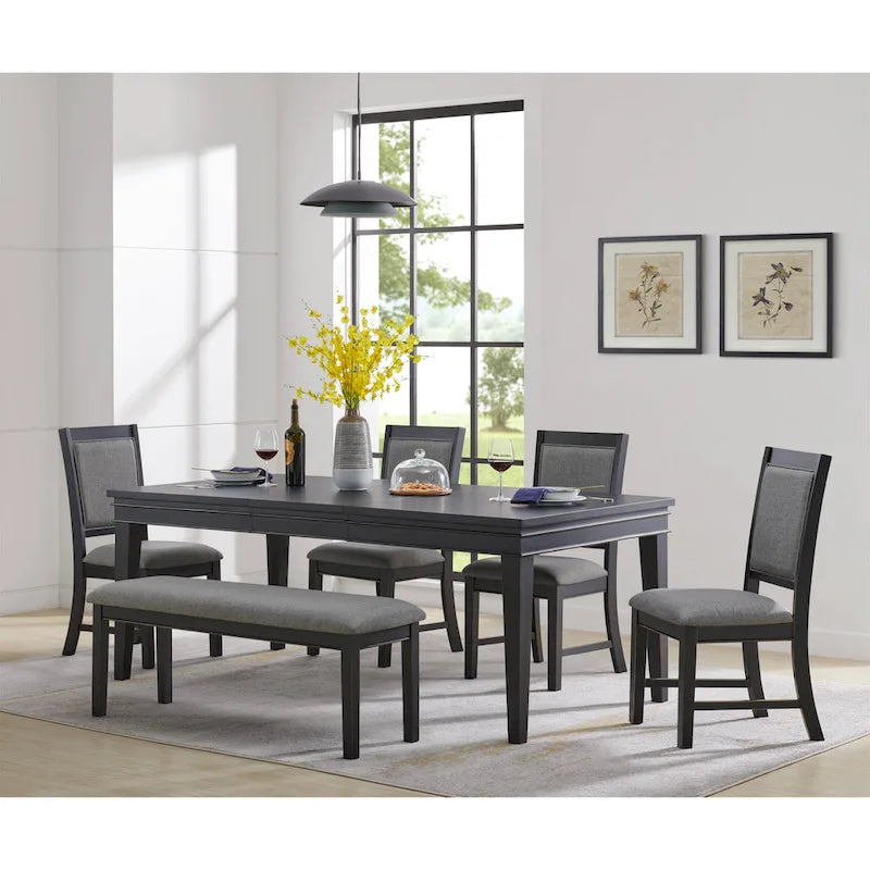 Extendable Dining Table with Leaf