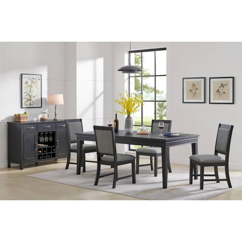 Extendable Dining Table with Leaf