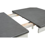 Extendable Dining Table with Leaf