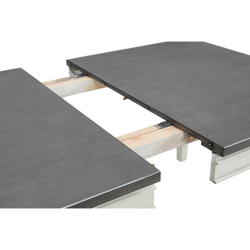 Extendable Dining Table with Leaf