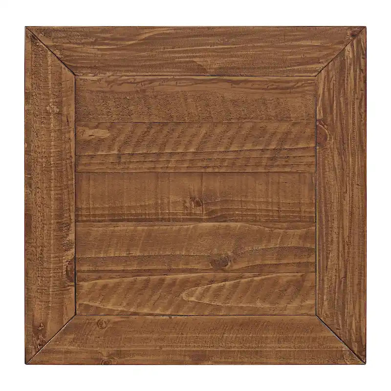 Solid Wood End Table with Drawer and Shelf