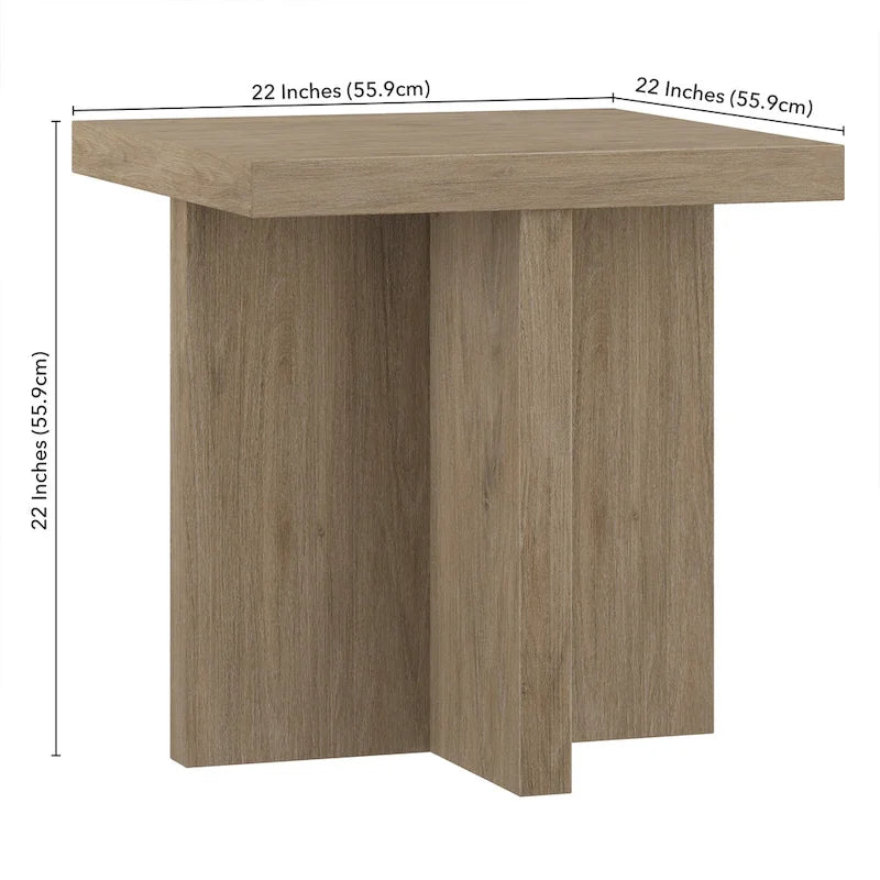 22" Wide Rectangular Side Table