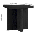 22" Wide Rectangular Side Table