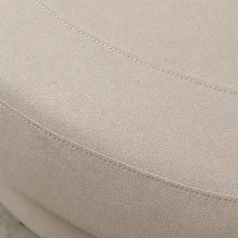 54 Wide Elegant Round Swivel Barrel Chair, Chair and a Half