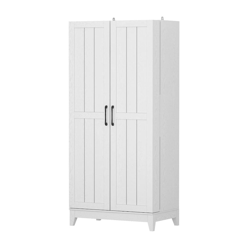 Multifunctional Wine & Food Storage Cabinet with Wine Glass Rack