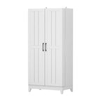 Multifunctional Wine & Food Storage Cabinet with Wine Glass Rack