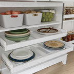 Multifunctional Wine & Food Storage Cabinet with Wine Glass Rack