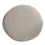 18 Blue and White Striped Round Pouf Ottoman