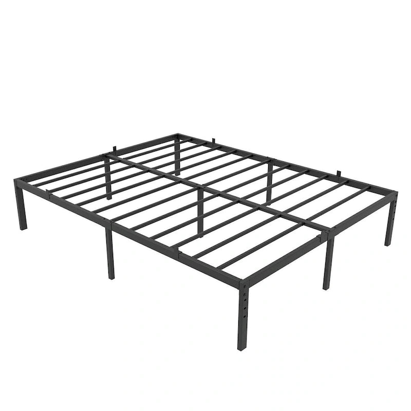 14 Inch Heavy Duty Metal Platform Bed Frame, No Box Spring Needed