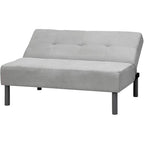 Mini Futon - Glacier Gray